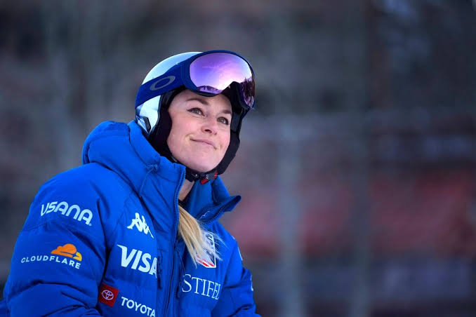 Comeback Star Lindsey Vonn Makes Hopeful Confession After Helping Italian Rival to Podium Finish