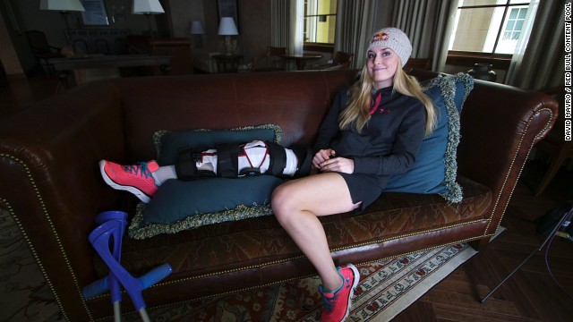 Lindsey Vonn: Facing the Reality of a Titanium Knee.