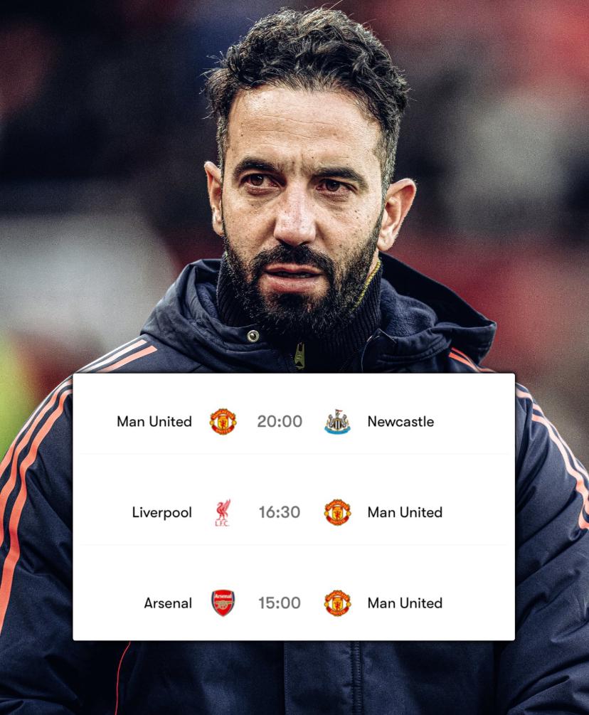 Man United Next Three Games!!!