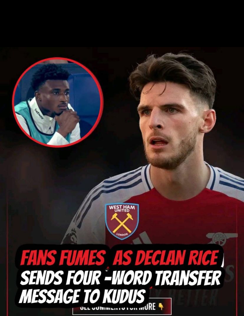 Arsenal’s Cooking Moment: Kudus To Arsenal, Rice Sends A Message To kudus!!